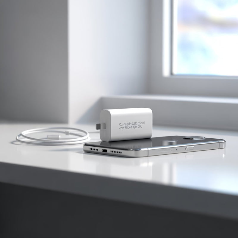 Carregador USB-C oferece velocidade turbo e segurança total