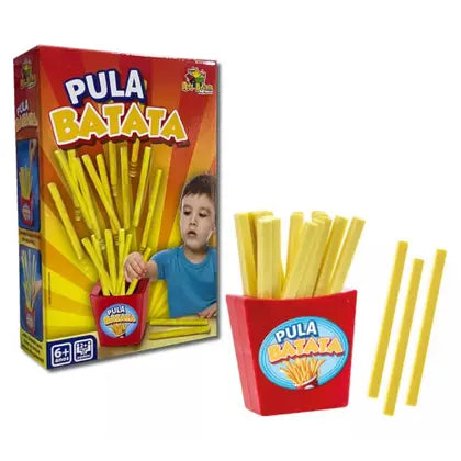 Jogo Pula Batata Infantil Brinquedo Puxa Batatinha Frita