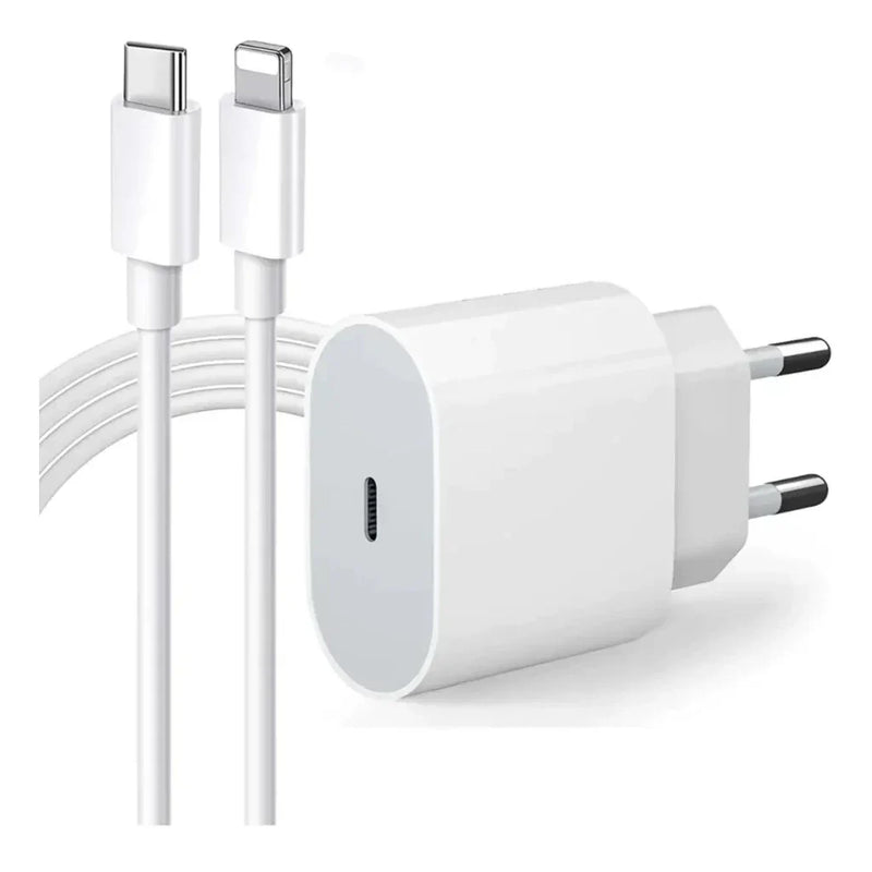 Carregador Acelerado 20W com Cabo USB