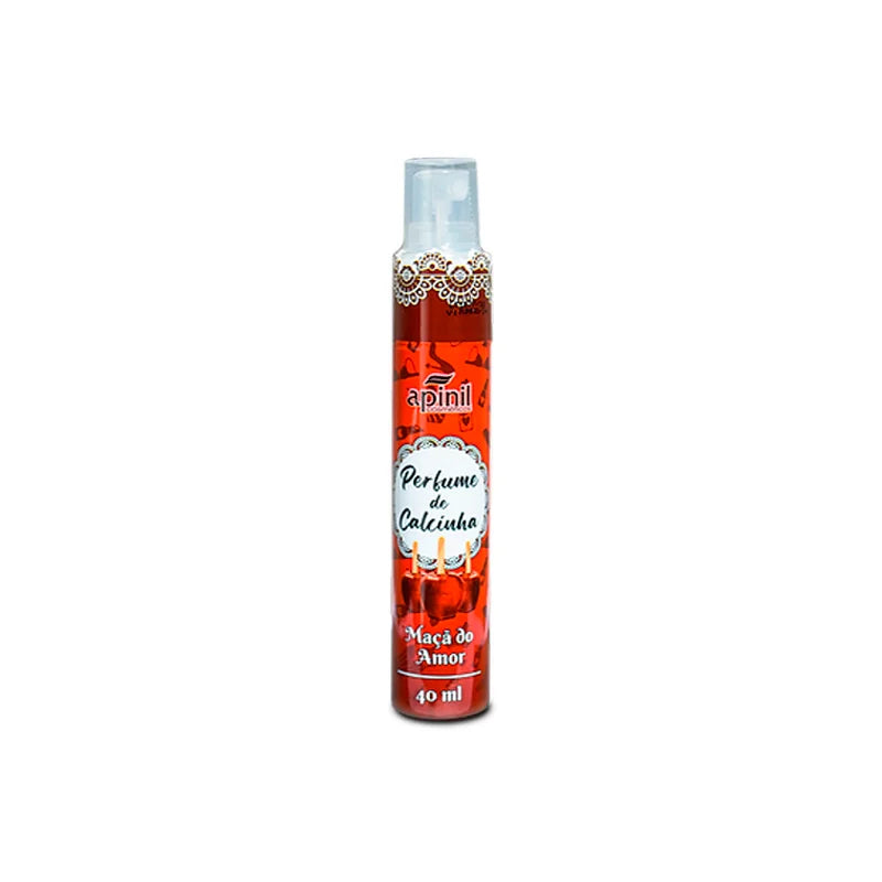 Perfume de Calcinha Spray Maça do Amor 40ml - Apinil Cosméticos